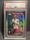 Topps 2024 Chrome Rookies Jayden Daniels RC X-Fractor #201 PSA 8 Commanders