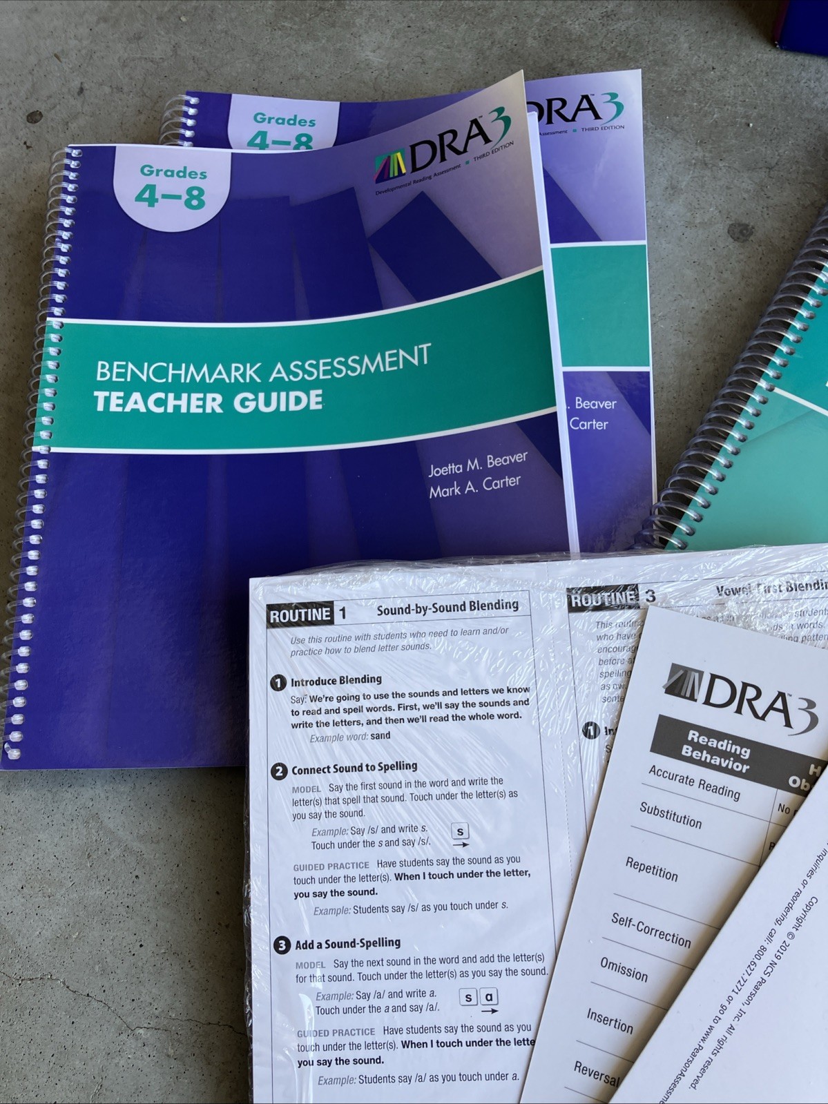 Pearson DRA3 Developmental Reading Assessment Grade 4-8 Kit
