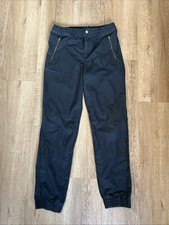 Polo Ralph Lauren Pants Youth L 14/16 Black Joggers Elastic Waist 100 Cotton