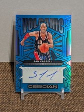 2024-25 Panini Obsidian Volcanic Sam Cassell  Houston Rockets Auto /30 #VS-SAM