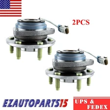 2PC Wheel Hub & Bearing Pair Kit Front Rear 6 Lug FOR Cadillac STS-V SRX.
