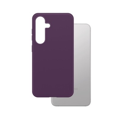 CARE Fashionable Case Plum Purple w. QI Galaxy S25 Plus ''wie neu''