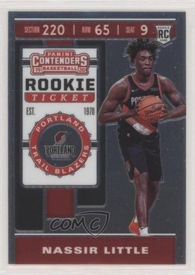2019 Contenders Ticket Premium Photo Variation Nassir Little #114 Rookie RC a2e