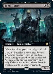 Tomb Tyrant (Extended Art) #61 Commander: Innistrad: Midnight Hunt