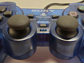 Sony PlayStation 2 [SCPH-10010] PS2 Ocean Blue Clear OEM Authentic Controller