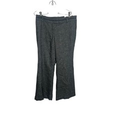 Ann Taylor Loft Maris Modern Fit Flare herringbone pants size 10 petite NEW