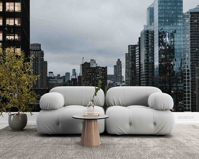 3D New York City Night View Wall Murals Wallpaper Murals Wall Sticker