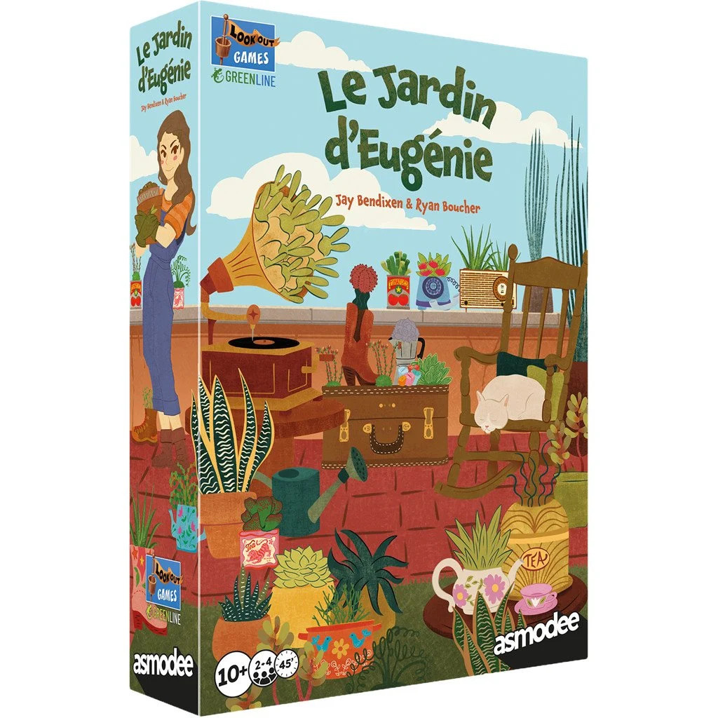 Jeu de société Le Jardin d'Eugénie : stratégie ludique pour enfants et familles