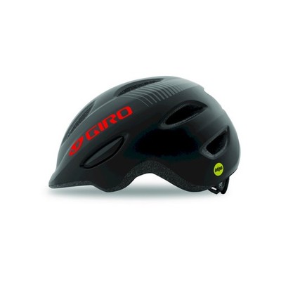 GIRO Kinderhelm Scamp MIPS Größe: S | Kopfumfang: 49 - 53 cm | schwarz