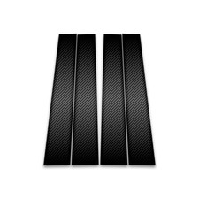 4pc Carbon Fiber Pillar Post Covers For 2009-2017 Chevrolet Traverse 4pc Carbon Fiber Pillar Post Covers For 2009-2017 Chevrolet Traverse