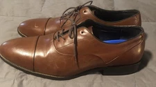 Johnston & Murphy Oxford Leather Shoes Men's Size 14 M Brown