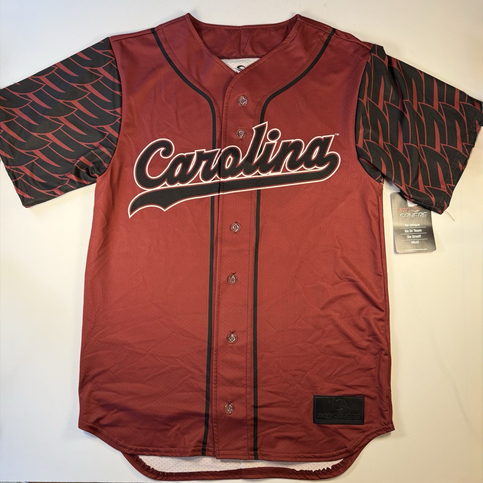 South Carolina Gamecocks ProSphere Baseball Jersey Mens Smal