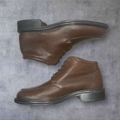 Cole Haan Oxblood Brown Leather Urban City Lace Up Chukka  display picture 1