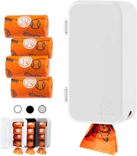 Dog Poop Bag Dispenser - Outdoor or Indoor Pet Waste Bag Dispenser Station - Sti