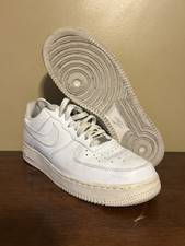 Size 8.5 Nike Air Force 1 '07 Triple White Mens Low Top CW2288-111 AUTHENTIC