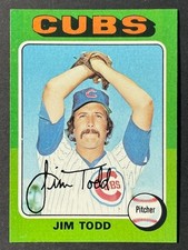 VINTAGE 1975 Topps JIM TODD # 519 -▶ROOKIE CARD◀– MT. rookie card picture
