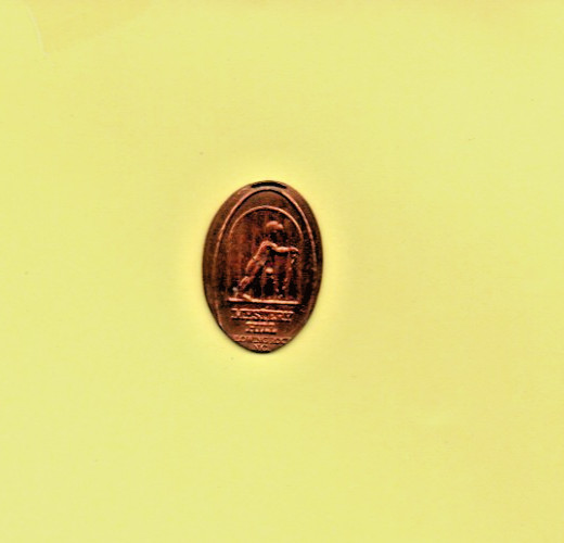 Mystery Hill Elongated Pressed Smashed Coin Penny