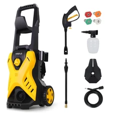 PUREPLUS Electric Pressure Washer, Max 3000 PSI 1.8 GPM Power Washer for Cars