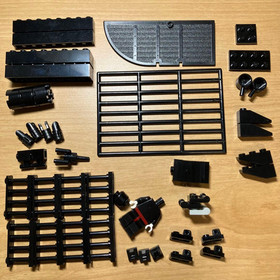 LEGO Castle King&rsquo;s Castle 7094 Vintage Set w/ Manual Cleaned Parts Incomplete