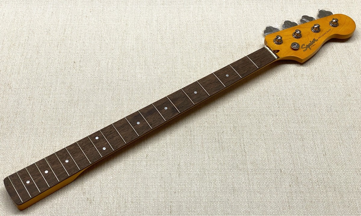 Squier P-Bass ネック Genuine Fender Squier Precision P BASS NECK Maple Electric