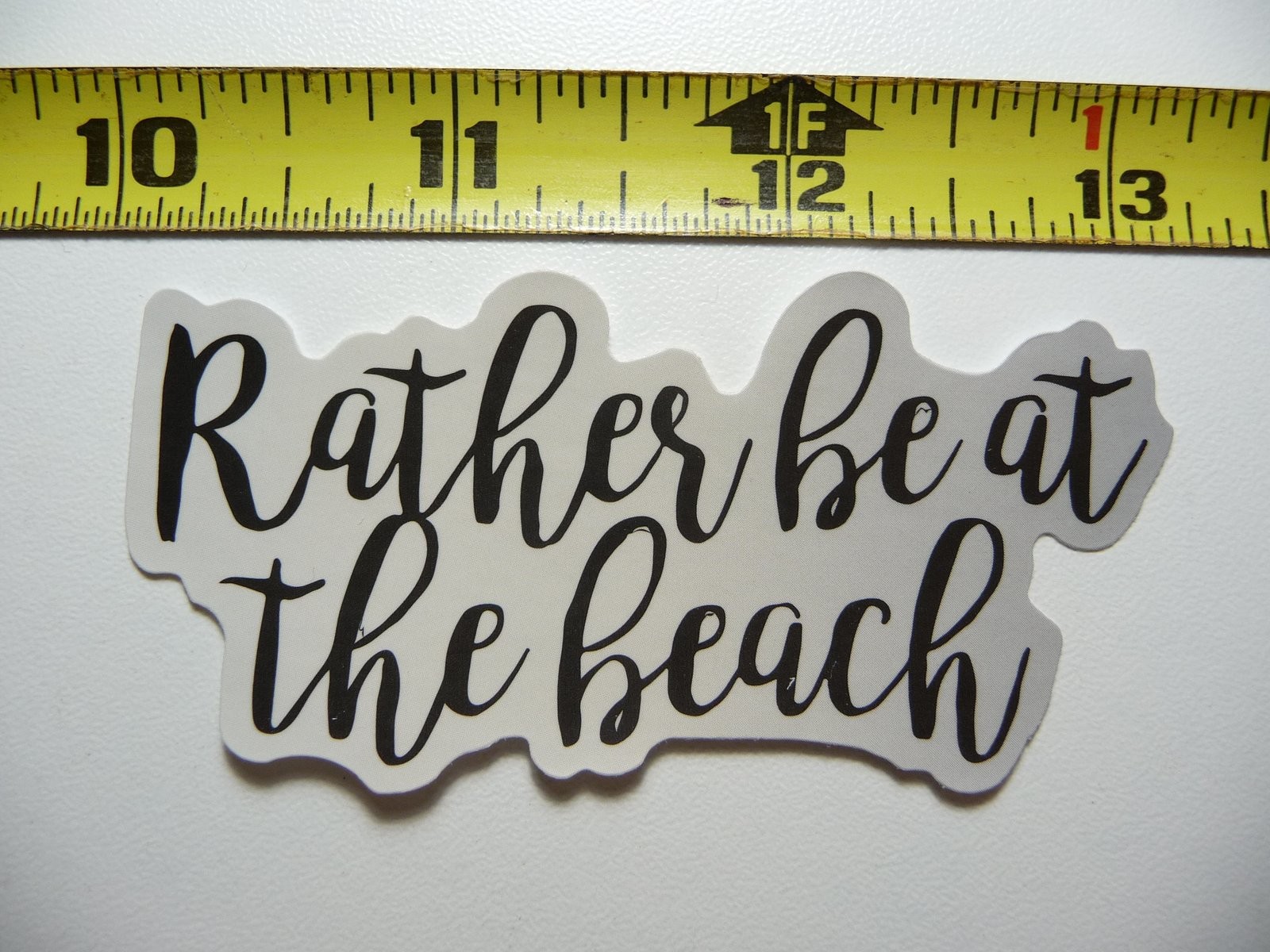 Beach Vibes Decal Sticker - Motivational Positive Attitude