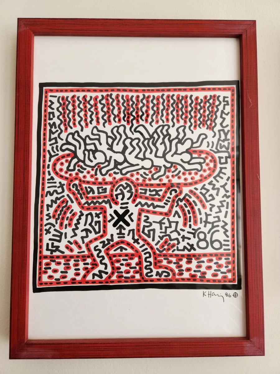Keith Haring Art Drawings for sale | eBay