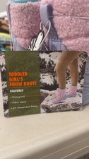 Size 11 Ozark Trail Snow Boots Girls NWT Waterproof -5F Temperature Rated