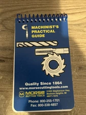 Machinist's Practical Guide Pocket Manual Handbook Blue Book Toolbox Morse
