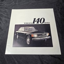 Vintage 1973 Volvo 140 Series Sales Brochure Catalog 142 144 145 Wagon Original