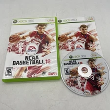 NCAA Basketball 10 Xbox 360 CIB Complete w/ Manual Tested