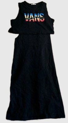 Vans Kriss Ten Midi Dress Junior Sz L