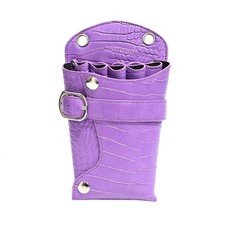 Scissors Pouch PU Leather Salon Barber Hairdressing Scissors Holster Hair Sty...