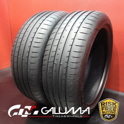 Set of 2 Tires Goodyear Eagle F1 Asymmetric 3 Run Flat 225/45R19 No Patch #93340
