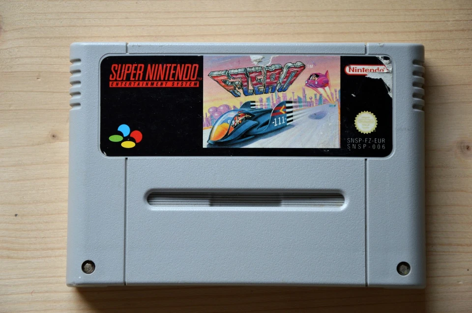 SNES - F-Zero für Super Nintendo (B) - Bild 1 von 1
