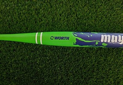 Worth Mayhem OG Booger MAY120 Slowpitch Softball Bat USSSA 28oz