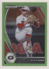 2021 Panini Prizm Draft Picks Lime Green Prizm 61/75 Ryan Webb #PDP125 2k3