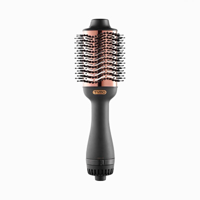 TYMO Brush Dryer Hot Air Hair Dryer Brush, Black and Rose Gold