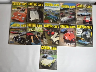 X11 THOROUGHBRED & CLASSIC CARS MAGAZINES 1982 JOB LOT - Image 1 of 4