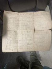 Rare Civil War Confederate 1st Mississippi Rangers Cavalry Muster Roll Document