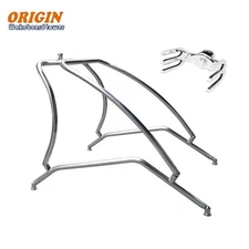 Origin Catapult Boat Wakeboard Tower Polished + Reborn PRO+ QR Wakeboard Rack