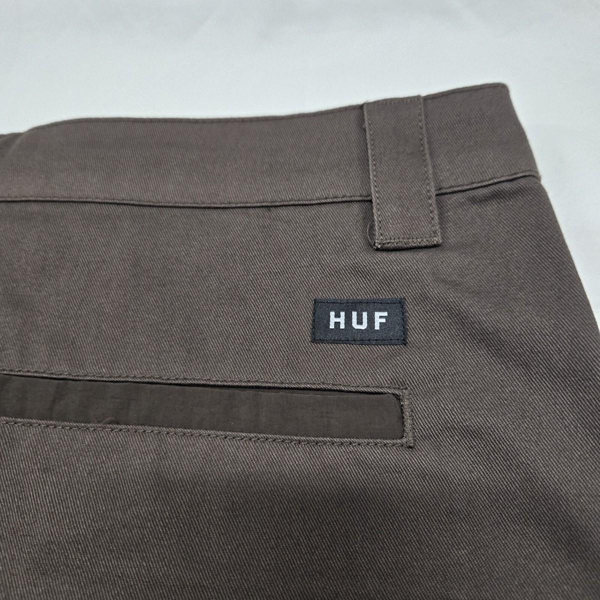 NWT Sz 32 Mens Huf x Thrasher Oversized Chocolate Field Crew Pants