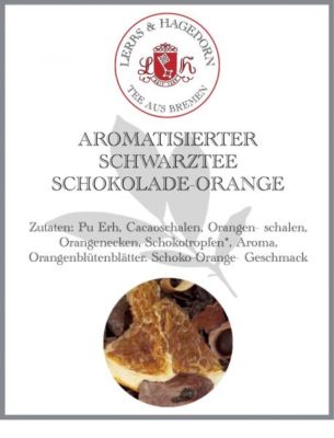 Schwarzer Tee Schokolade Orange 2 kg