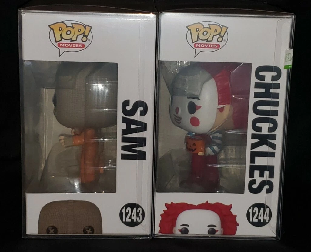 Funko Pop Trick r Treat Spirit Halloween Chuckles Sam Funko Shop Exclusives