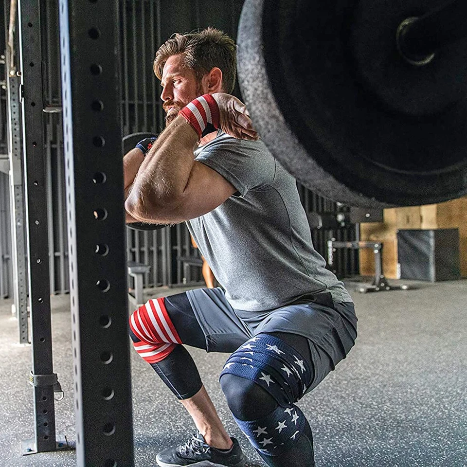 Harbinger Red Line Knee Wraps - Image 4 of 4