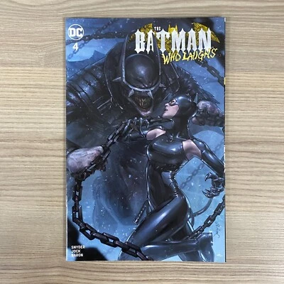 Le Batman Qui Rit Comic Book #4 DC COMICS 2019 Couverture Variante Super-Héros - Photo 1/2
