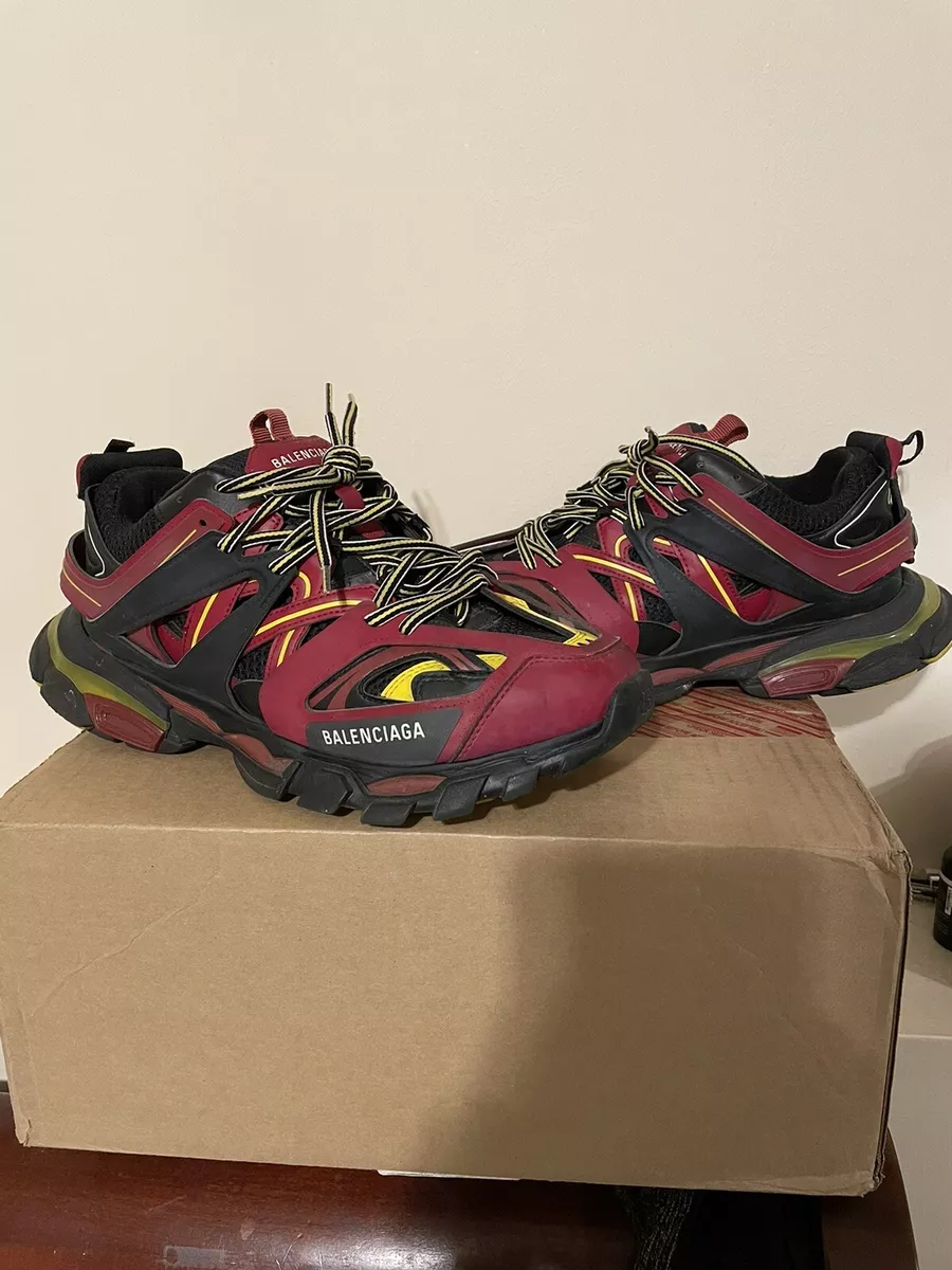 Balenciaga Track Sneakers Red/Black/Yellow Release