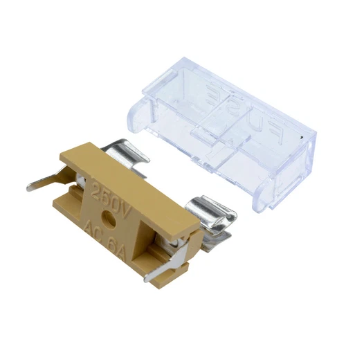10PC 250V 6A Panel Mount For PCB Fuse Holder Case & Transparent Cover 5x20mm NEW - Picture 11 of 16