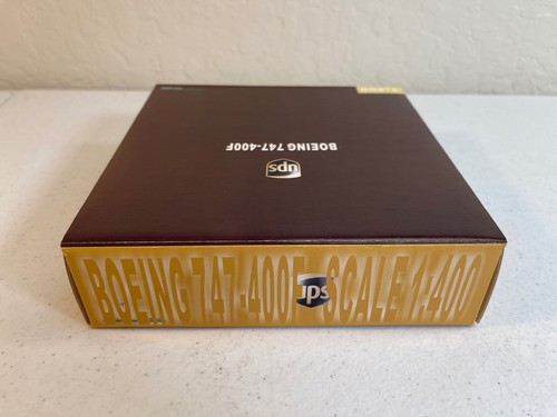 Gemini Jets 1:400 UPS UNITED PARCEL SERVICE BOEING 747-400F Employee Model Rare - Picture 11 of 12