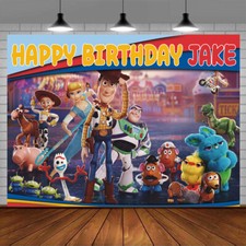 Toy Story Personalised Custom Banner Backdrop Party Supplies Birthday Gift