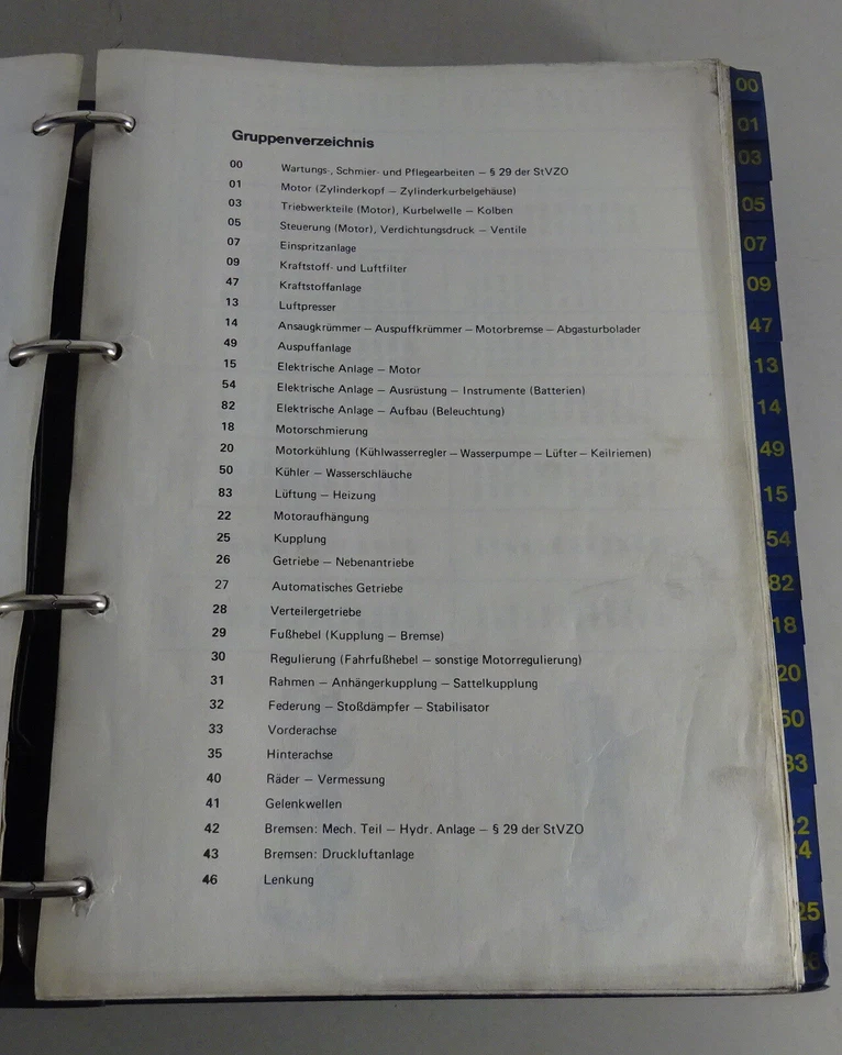 Arbeitswertbuch Tiempos de Fraguado Mercedes-Benz Camión Medio Clase 1012-2222 - Imagen 2 de 4